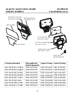 Предварительный просмотр 6 страницы Life Fitness X9I Parts Manual