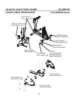 Предварительный просмотр 12 страницы Life Fitness X9I Parts Manual