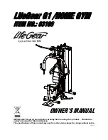 Life Gear 63100 Owner'S Manual preview
