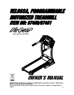 Предварительный просмотр 1 страницы Life Gear 97450 Owner'S Manual