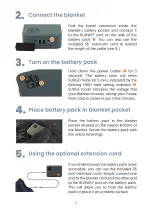 Preview for 7 page of Life Giving Warmth Cozee BATTERY POWERED HEATING BLANKET User Manual