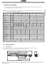 Preview for 2 page of LIFE home integration OPTIMO OP3 Series Instructions And Warnings For Installation, Use And Maintenance