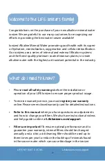 Preview for 2 page of LIFE Ionizer M7 X NG User Manual