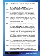 Preview for 11 page of Life Ionizers M9 UC Next Generation User Manual