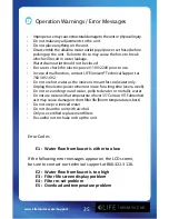 Preview for 34 page of Life Ionizers M9 UC Next Generation User Manual