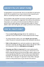 Preview for 2 page of Life Ionizers Next Generation LIFE MXL-7 C User Manual