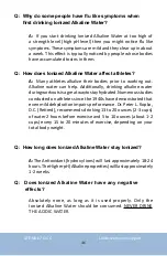 Preview for 46 page of Life Ionizers Next Generation LIFE MXL-7 C User Manual