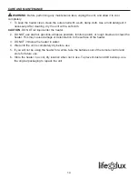 Preview for 14 page of Life Lux LS31-CIQT-M User Manual