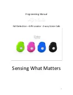 Life Minder EV-07W Programming Manual preview