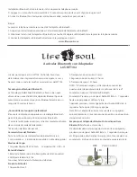 Preview for 5 page of Life 'n soul LnS-MT102 Manual