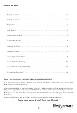 Preview for 2 page of Life Smart MCAP004US Quick Start Manual