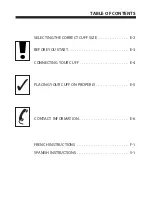 Предварительный просмотр 3 страницы Life Sourse UA-279 Trilingual Instruction Manual