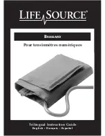 Предварительный просмотр 12 страницы Life Sourse UA-279 Trilingual Instruction Manual