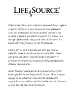 Preview for 13 page of Life Sourse UA-279 Trilingual Instruction Manual