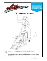 Life Span XT-36 Owner'S Manual preview