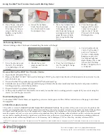 Preview for 2 page of Life technologies Invitrogen iBlot Quick Reference Card