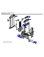 Предварительный просмотр 5 страницы Life titness INSIGNIA SERIES Parts Manual