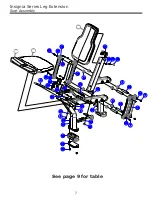 Предварительный просмотр 7 страницы Life titness INSIGNIA SERIES Parts Manual