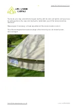 Предварительный просмотр 8 страницы Life Under Canvas 3m Bell Tent Care And Instructions