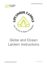 Life Under Canvas Globe Instructions preview