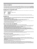 Preview for 7 page of Life acer Instructions For Installation, Use And Maintenance Manual