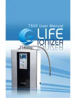 Life Ionizer 7500 User Manual предпросмотр