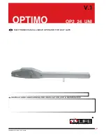 Life OPTIMO OP 2 24 UNI Instructions And Warning For Installation, Use & Maintenance предпросмотр