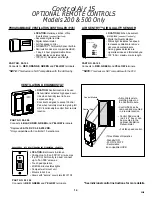 Предварительный просмотр 14 страницы Lifebreath 1200ERV Operation And Installation Manual