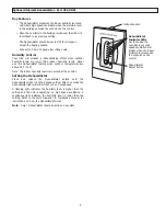 Предварительный просмотр 7 страницы Lifebreath 1500E-ECM Installation Instruction