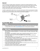 Preview for 2 page of Lifebreath 1500E-ECM Installation Manual