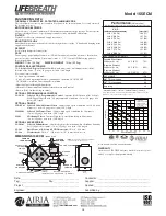 Предварительный просмотр 12 страницы Lifebreath 155ECM series Operation And Installation Manual