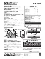 Предварительный просмотр 7 страницы Lifebreath 200MAX Operation And Installation Manual