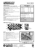 Предварительный просмотр 12 страницы Lifebreath 200MAX Operation And Installation Manual