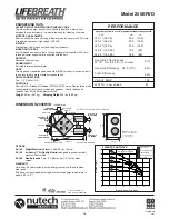 Предварительный просмотр 15 страницы Lifebreath 200MAX Operation And Installation Manual