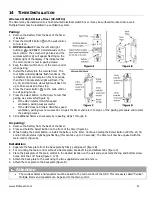 Предварительный просмотр 21 страницы Lifebreath 350 DGS Instruction Manual