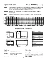 Preview for 16 page of Lifebreath 40DHW Operation, Sizing And  Installation Manual