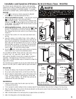 Предварительный просмотр 15 страницы Lifebreath ERV series Installation Manual