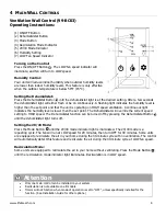 Предварительный просмотр 8 страницы Lifebreath HRV 155 MAX 2019 Homeowner'S Manual