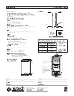 Preview for 4 page of Lifebreath Lifebreath TFP3000 Operation And Installation Manual