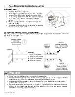 Предварительный просмотр 7 страницы Lifebreath METRO 120 ERV Installation Manual