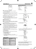 Предварительный просмотр 22 страницы Lifecode SU-572 Instruction Manual