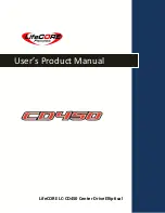 LifeCore Fitness LC-CD450 User'S Product Manual preview