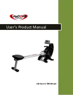 LifeCore Fitness LC-R88 Rower User'S Product Manual preview