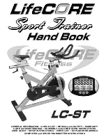 LifeCore Fitness LC-ST Handbook preview