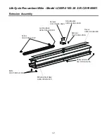 Preview for 17 page of Lifecycle LC85R-0100-28 Assembly Manual