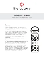 Предварительный просмотр 9 страницы lifefactory LF230222HGC4 Care And Use Manual