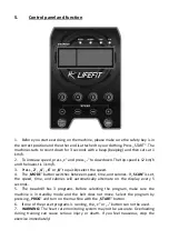 Preview for 24 page of LIFEFIT 4891223123067 Manual