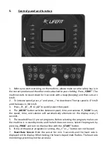 Предварительный просмотр 26 страницы LIFEFIT TM-3300 Manual