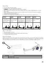 Предварительный просмотр 25 страницы LifeFitness PRF-ROW-TFT Owner'S Manual