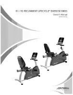LifeFitness R1 Lifecycle Owner'S Manual preview